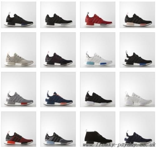 adidas nmd all colors